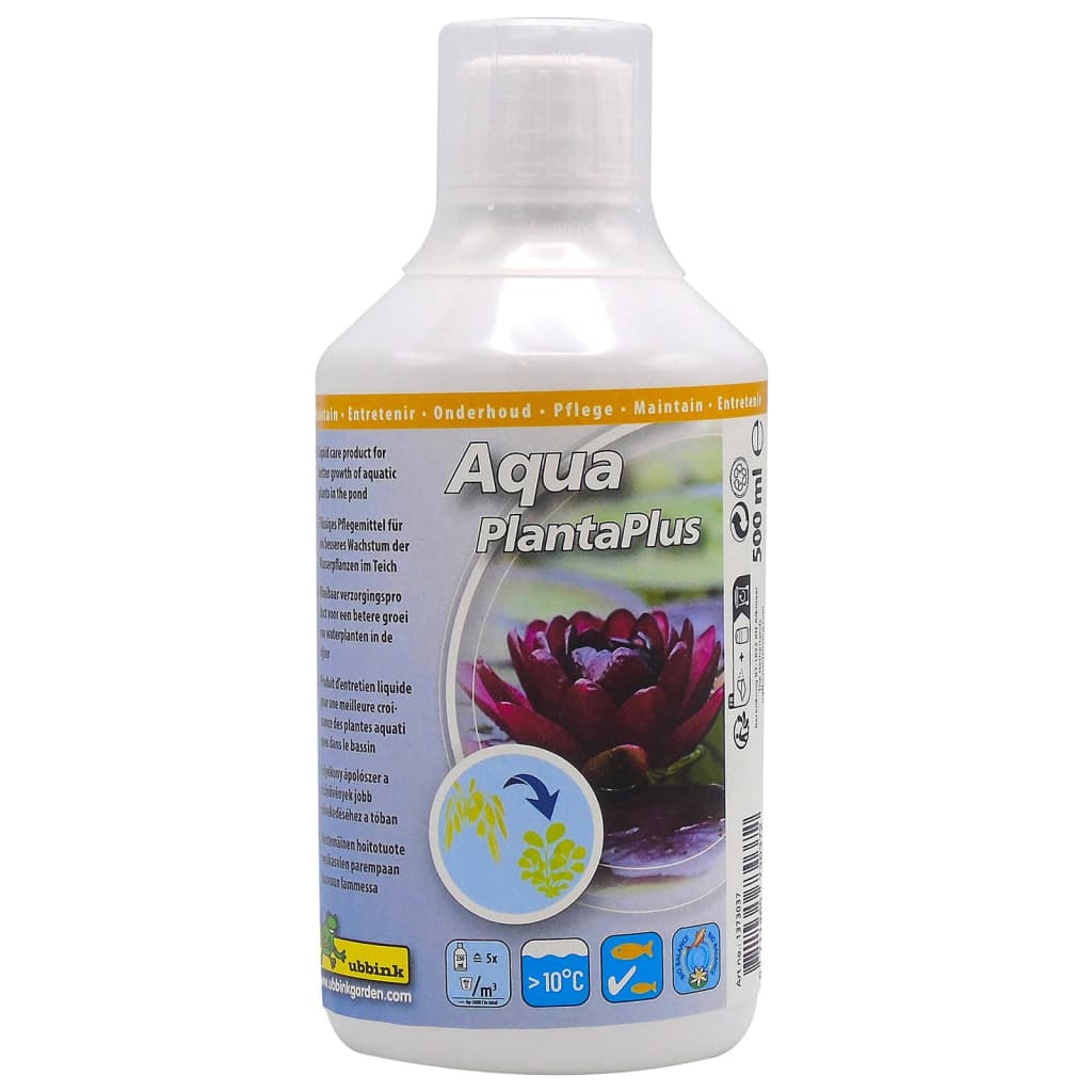 Ubbink Ubbink Vijerverwaasserbehandlung Aqua Plan plus 500 ml fir 10000 l