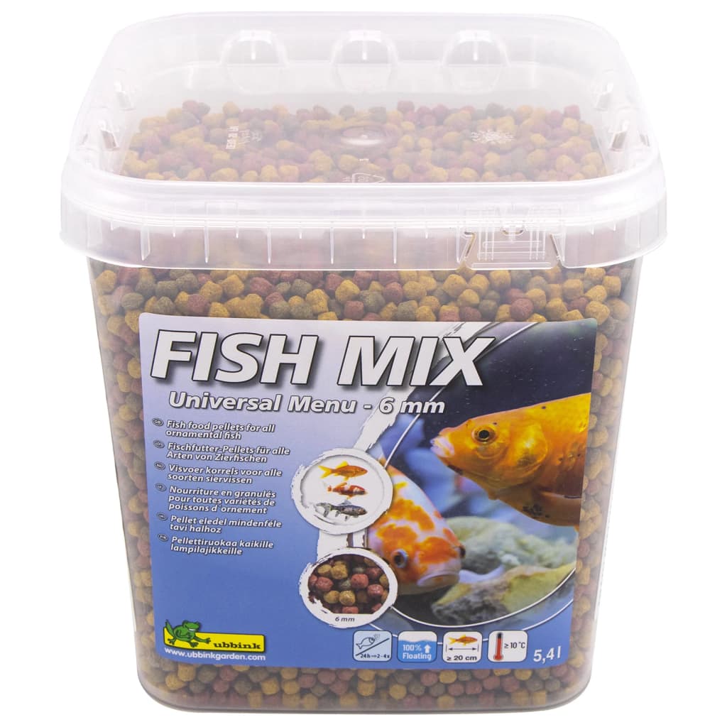 Ubbink ubbink fish aliments de poisson mélange menu universel 6 mm 5.4 L
