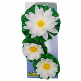 Ubbink ubbink en 3 parties d'eau liilial ensemble de décoratif blanc