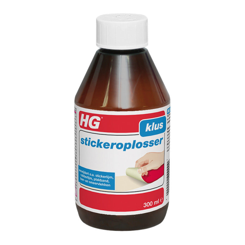 Rettrage des autocollants HG 0,3L