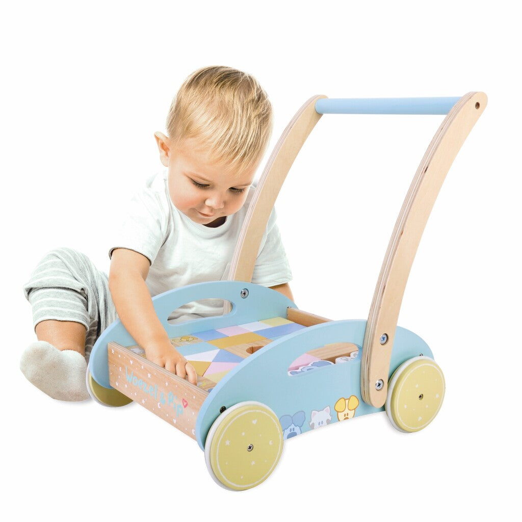 Rubo Tysys Weeezel a Pip Holz Block Cart 27x3336 cm