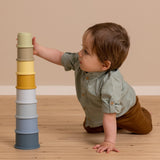 Little Dutch Stacking cups blue