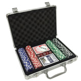 Clown Games Poker Set In Aluminum Case