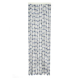 Reesender Reesrepellfe fléissend Curtain Chenan Stripe 185x56 cm Grey a blo