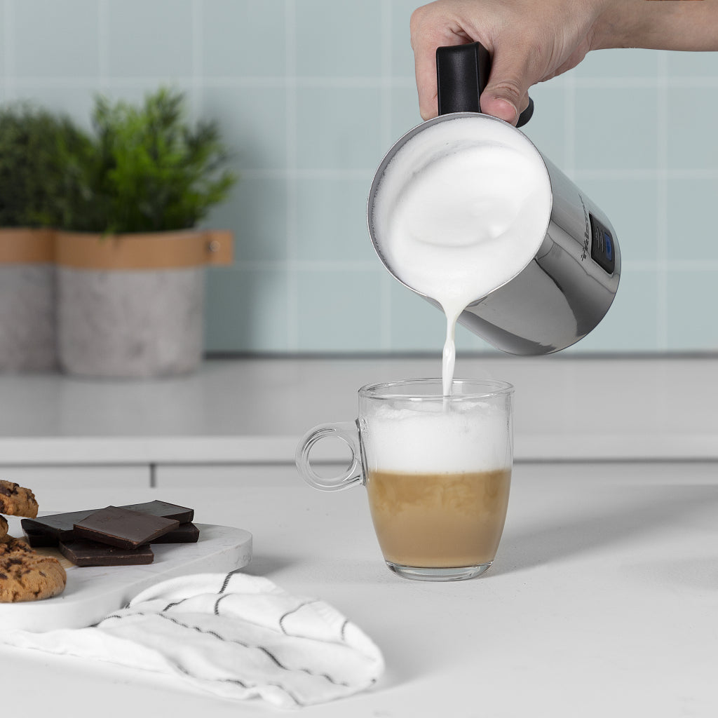 Tristar MK2276 Mléko Frother Black Nerezová ocel