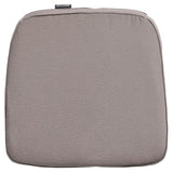 Cuscino di sedile Madison per sedia da giardino di vimini Panama 48x48 cm taupe