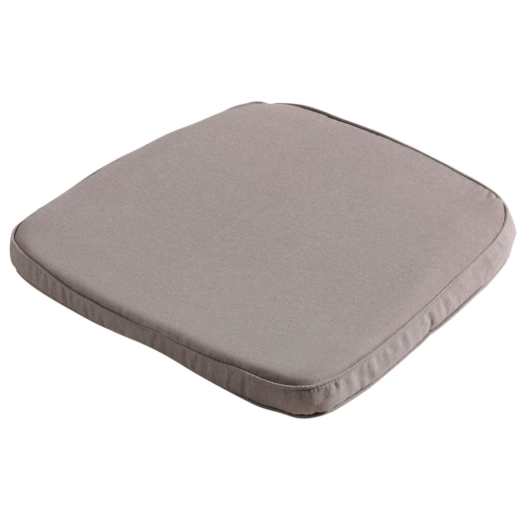 Cuscino di sedile Madison per sedia da giardino di vimini Panama 48x48 cm taupe
