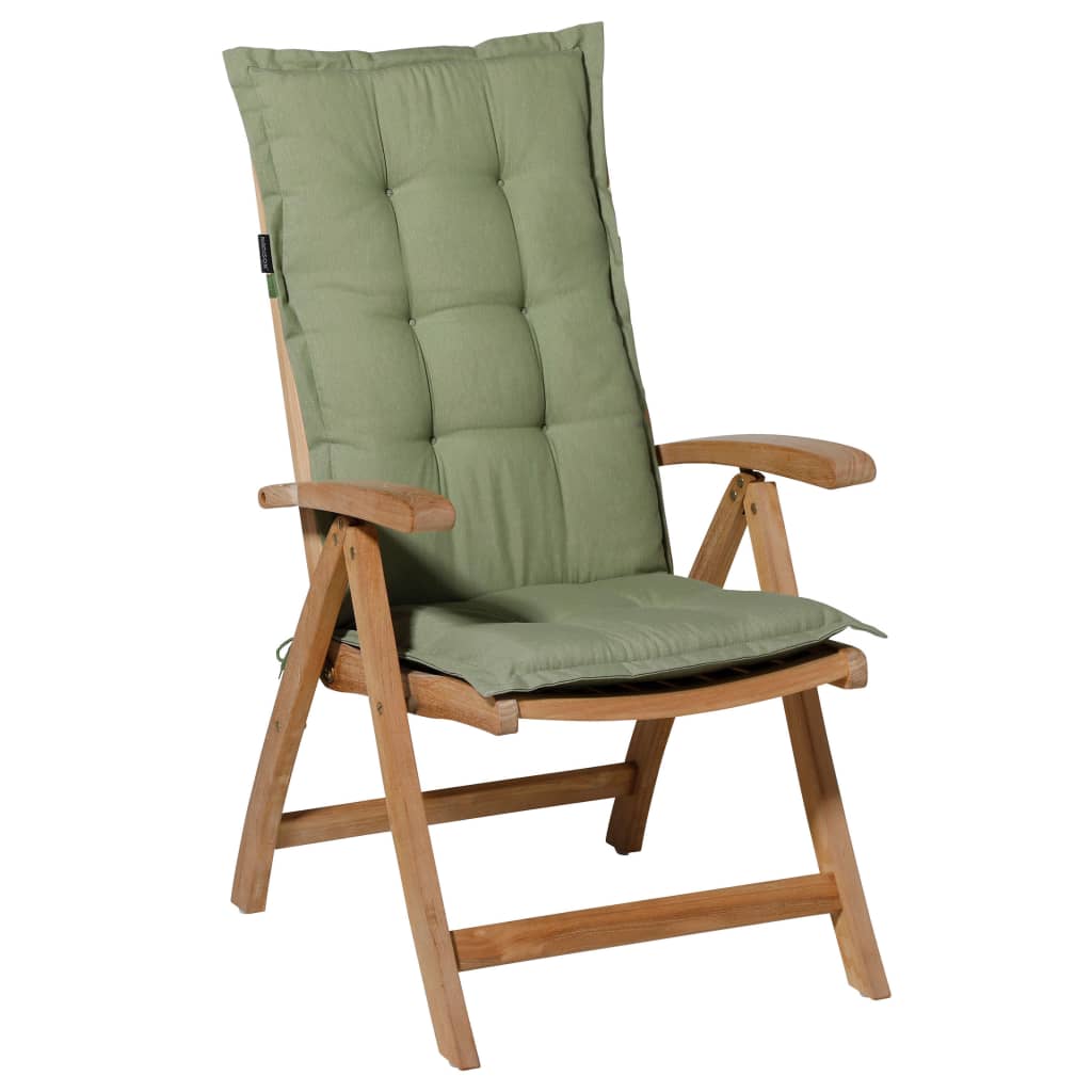 Coussin de chaise Madison avec bas dos Panama 105x50 cm Saliegroen