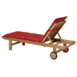 Madison Lounger Cushion Panama 200x60 cm Brick Red
