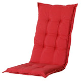 Madison chair cushion with high back panama 123x50 cm brick red