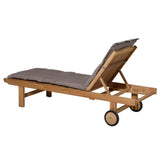 Madison lounger cushion Basic 200x60 cm Taupe