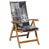 Madison chair cushion with high back sifra 123x50 cm gray