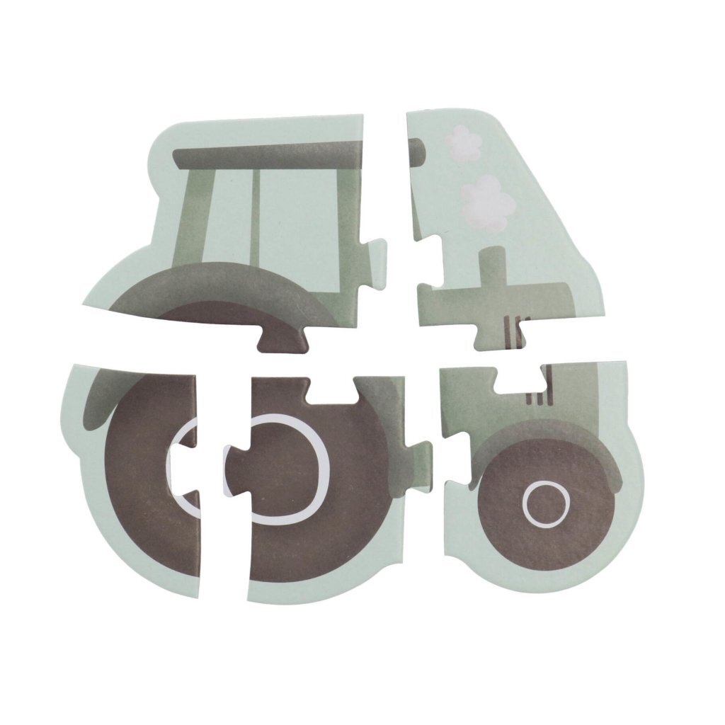 Kleng hollännesch Bauerenhaff 6in1 Puzzle 3-5 Stécker
