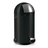 Eko afvalbak kickcan 33 l matzwart