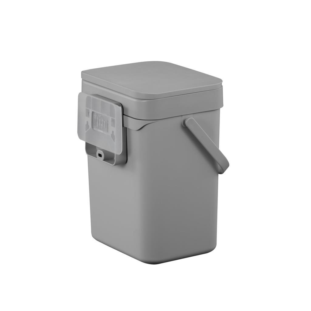 Eko puro ii 5l afvalemmer grijs