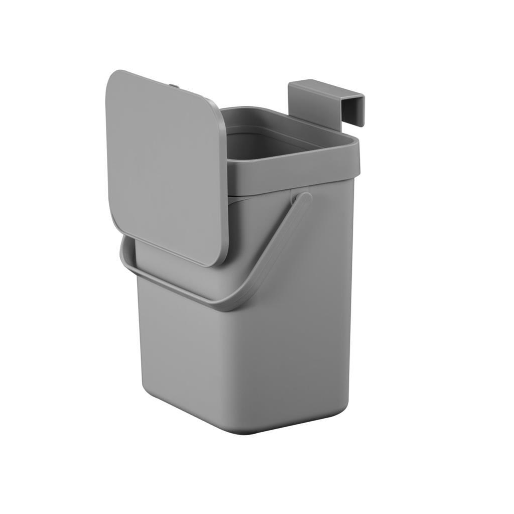 Eko puro ii 5l afvalemmer grijs