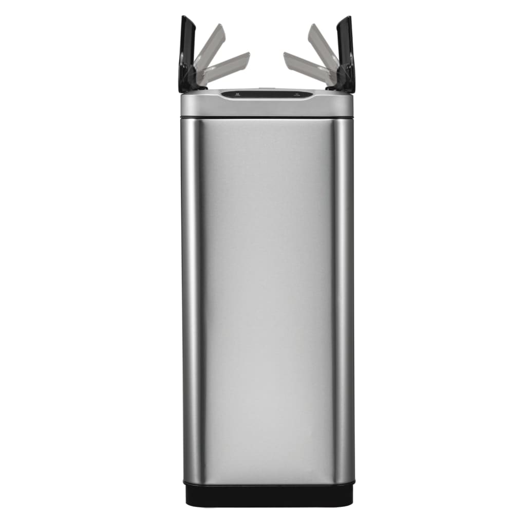 Eko skraldespand med sensor Phantom 2x20 l Mat sølvfarvet