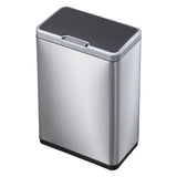 Eko Eko Müll mit Sensor 45 l Matt Silber -Colored