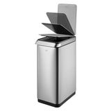 EKO EKO WASS BIN Touch Bar 30 L Matt Silver -Colored