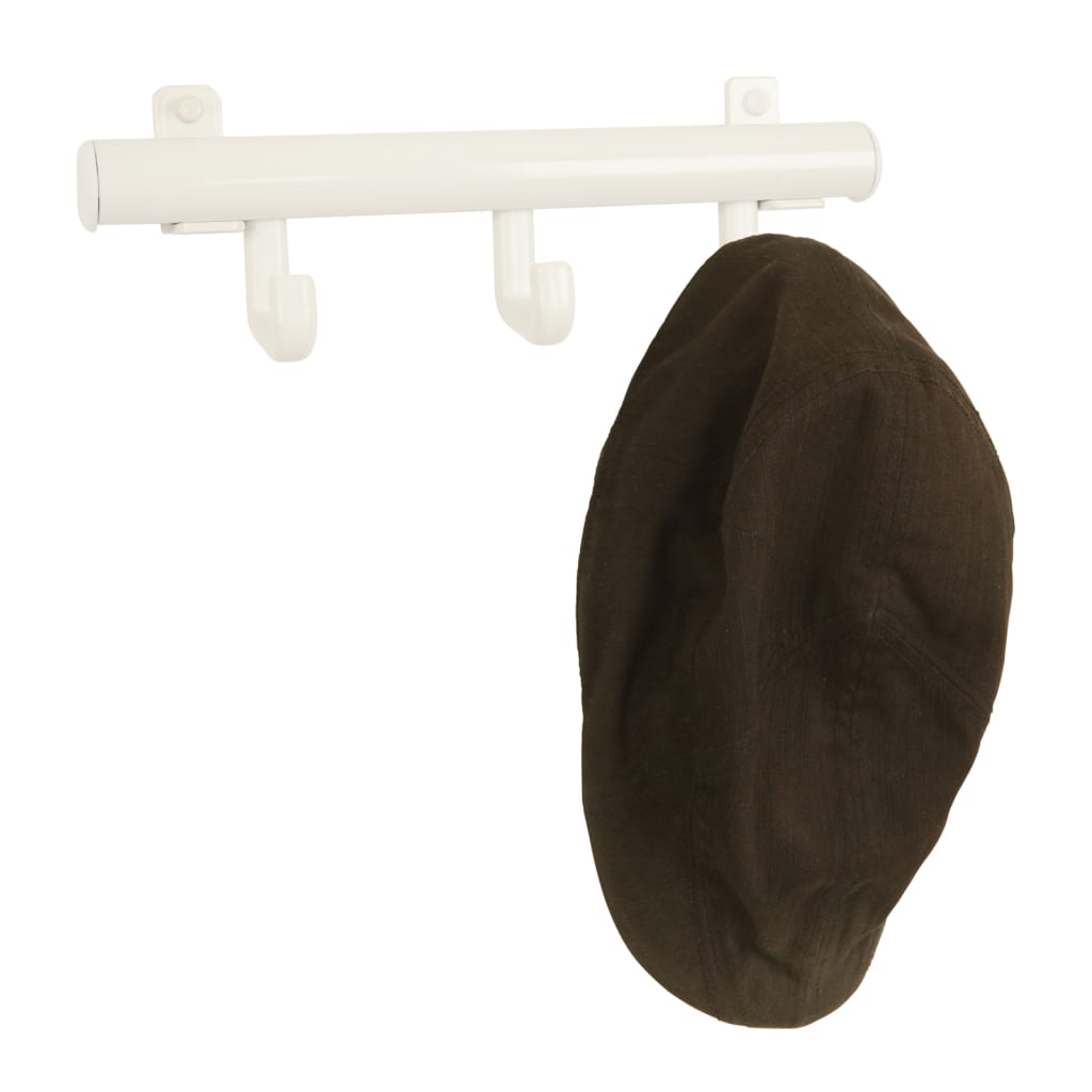 V-part-part Coat Rack s 3 Haken Techno 3 White