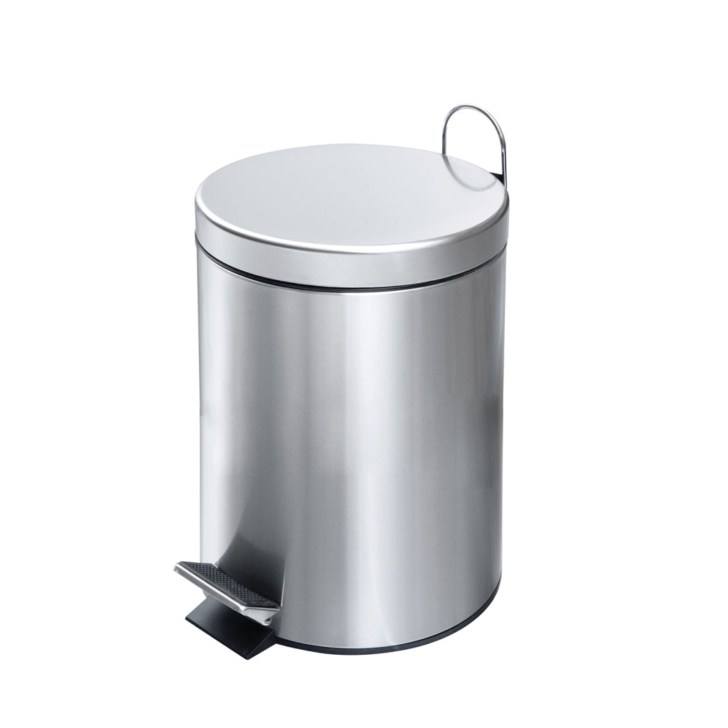 Pédale hollandaise Bin 3L en acier inoxydable