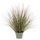 EMEMAARD Smaragd Art Planz an Zinc Pot Lampporeserergras 58 cm