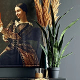 Smaragdna smaragdna umetniška rastlina v lonci sanseveria 84 cm