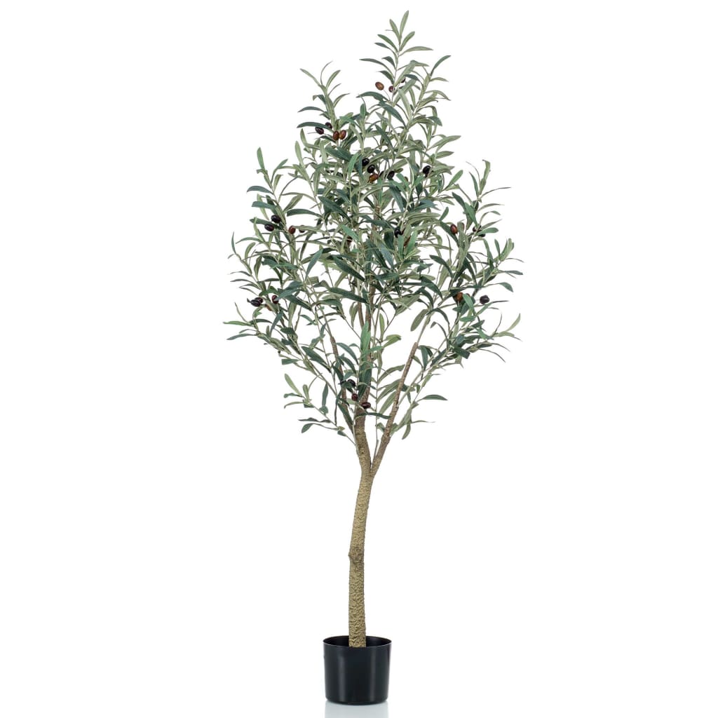 Emerald Emerald Artificial Plant i plastpanna olivträd 140 cm