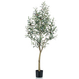 Emerald Emerald Artificial Plant i plastpanna olivträd 140 cm