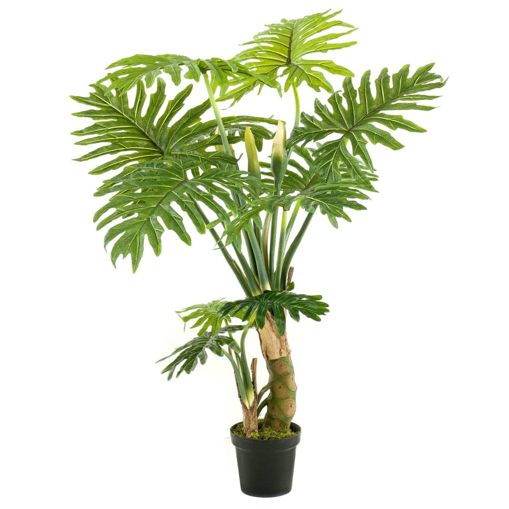 Smaragdna smaragdna umetniška rastlina v loncu Philodendron 130 cm