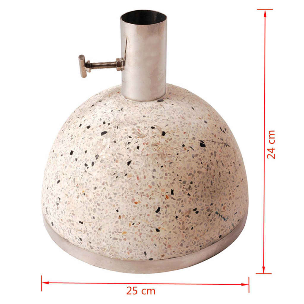 Esschert Design Esschert Design Parasol stopa 11,5 kg s (biały) Pv09