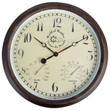 Esschert Design Esschert Design Station clock with Thermo-hygrometer 30.5 cm TF008
