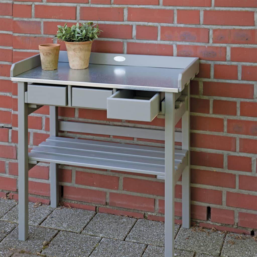 Esschert Design Esschert Design Garden Table Grey CF29G