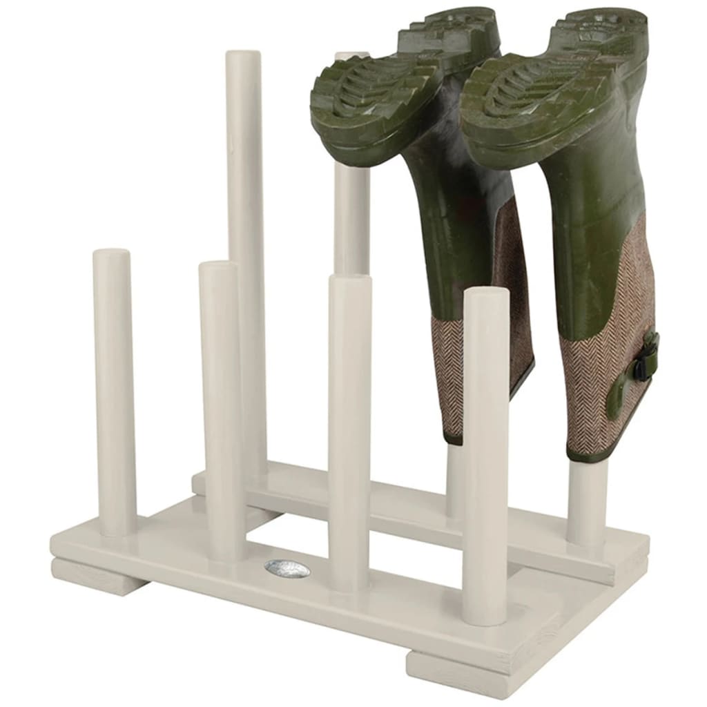 Esschert Design Esschert Design Boot Boot Rack White CF48W