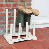 Esschert Design Esschert Design Boot Boot Rack White CF48W