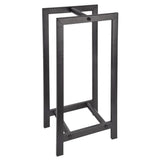 Esschert design houtopslagrek zwart
