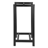 Esschert design houtopslagrek zwart