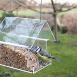 Esschert Design Esschert Design House d'alimentation double acrylique suspendu