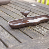 Esschert Design Esschert Design Bird Bath Cast Iron Brown BR25