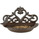 Esschert Design Esschert Design Bird Feed Box Cast Iron Brown Br26