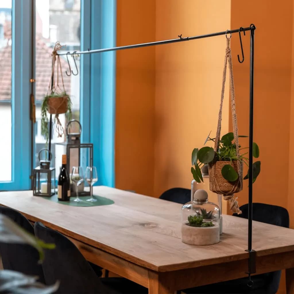 Esschert Design Esschert Design Table Dekoracja z zaciskiem czarnym