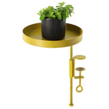 Essschert design essschert design växtblad med klämma runt m guldfärgade
