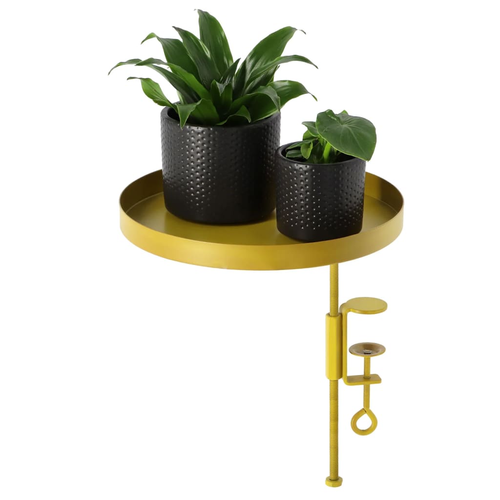 Essschert design essschert design växtblad med klämma runt l guldfärgade