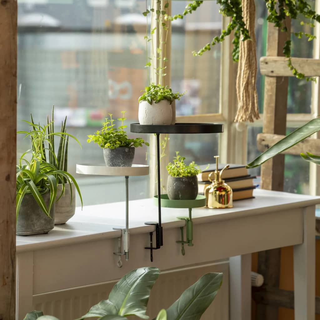 Essschert design essschert design växtblad med klämma runt s gröna
