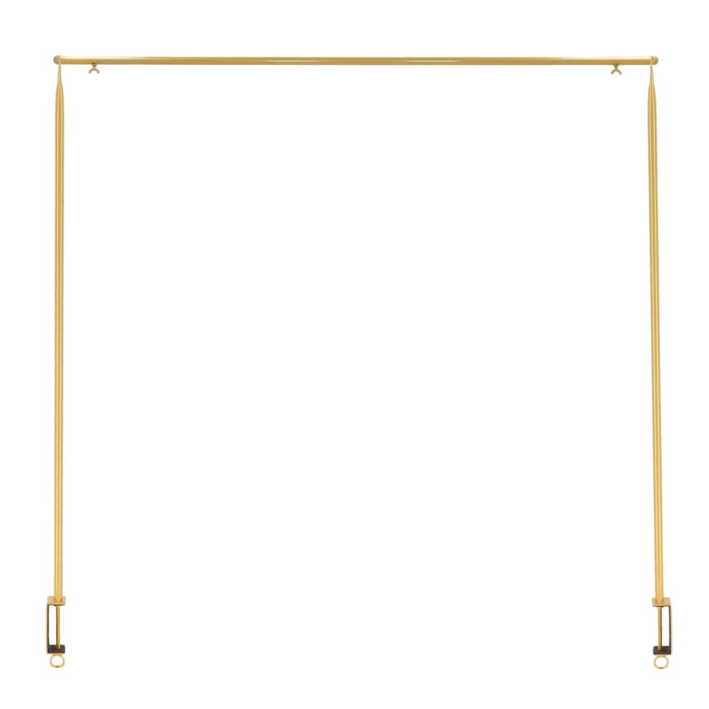 Essschert design essschert design bordsstång med klämma dekorativ guld färgad
