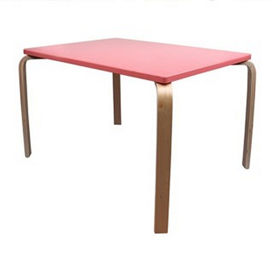 Simplemente para niños simplemente para TR4118 Mesa de madera 70x45cm rosa