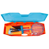 GO GO GO GO GO Instant Badminton Play set azul y naranja