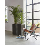 Capi Capi Planter Urban Smooth Rectangular 36x79 cm Black