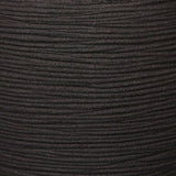 Capi Plaseter Nature Rib Square 40x40 cm Black Kblr903