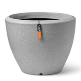 Capi Capi Flowerpot Arc Granite Tapered Layer 60x48 cm slonovina barevná